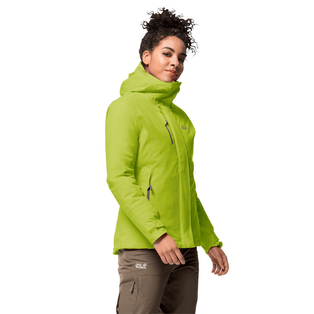 Jack Wolfskin TROPOSPHERE Vestes Femme Vert Clair - DURYEGZ-86